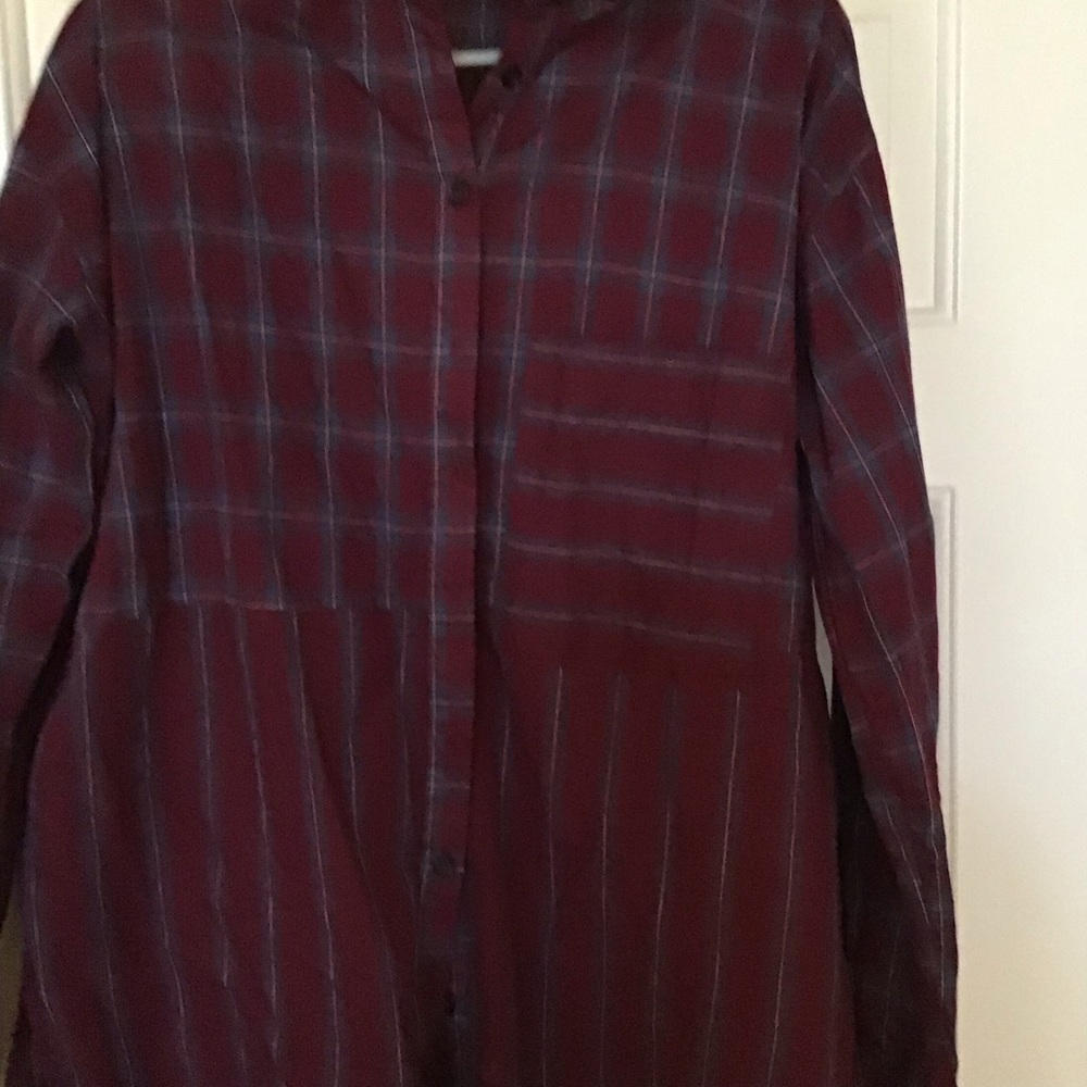 Entro plaid button down - Picture 2 of 2